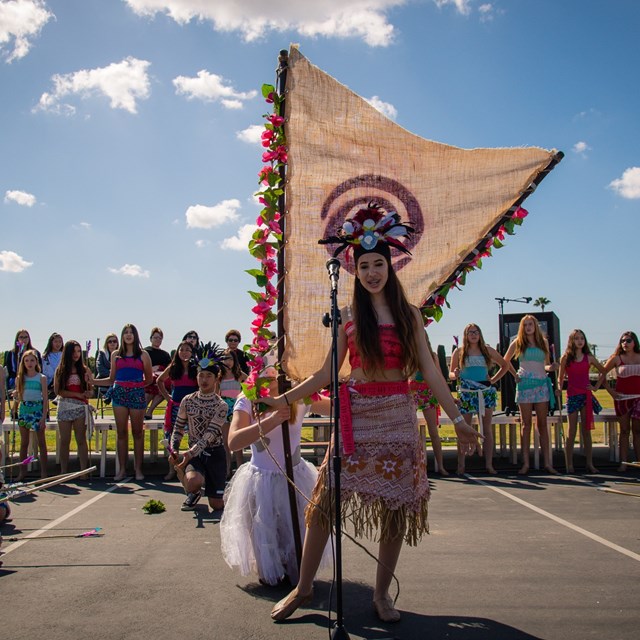 Moana pays our campus a special visit during this heartfelt performance.