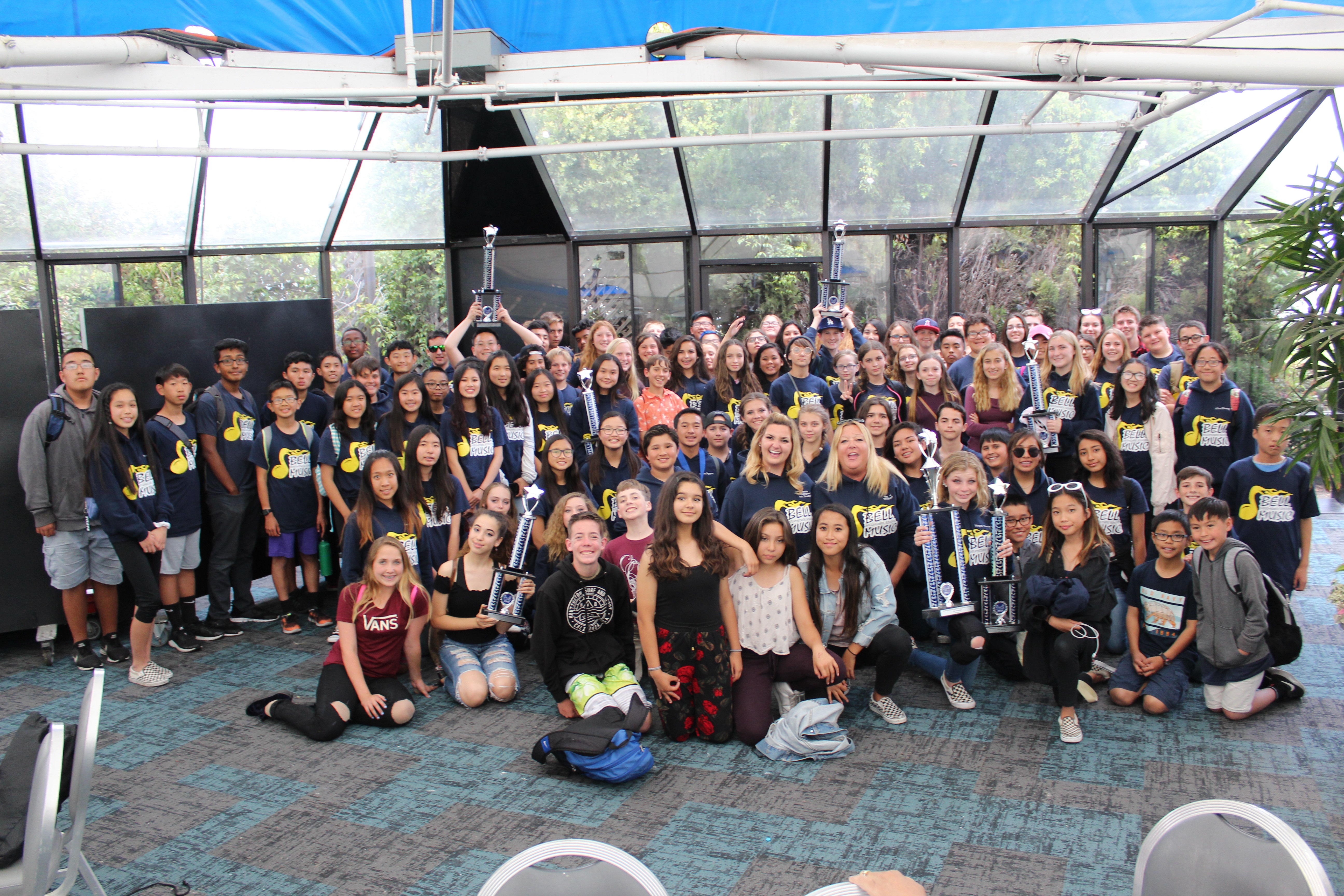 Bell Roadrunners come out on top during the San Diego field trip and take home the trophies!