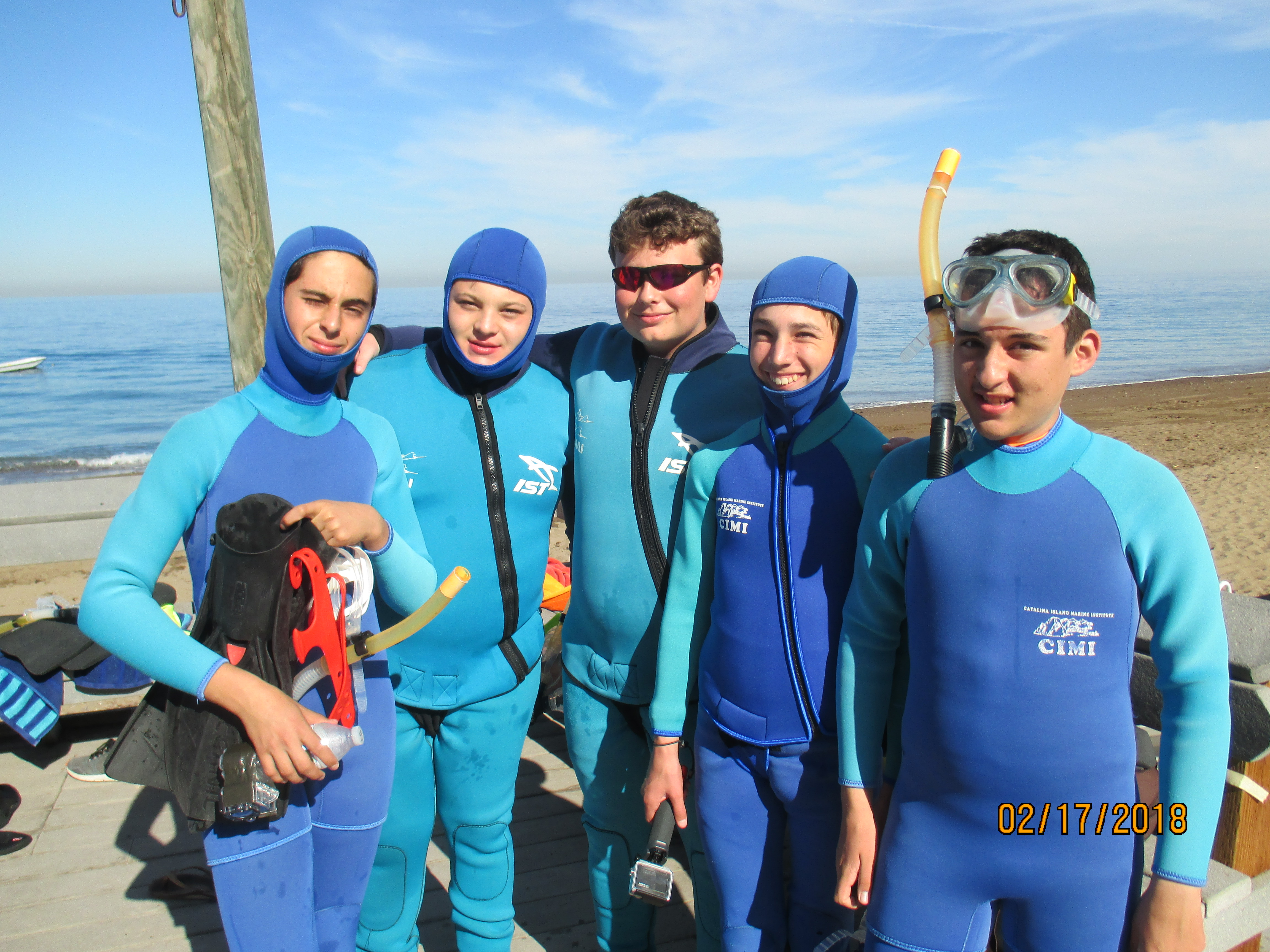 The Catalina Island field trip educates students on the importance of marine life through a hands on lesson in the ocean!
