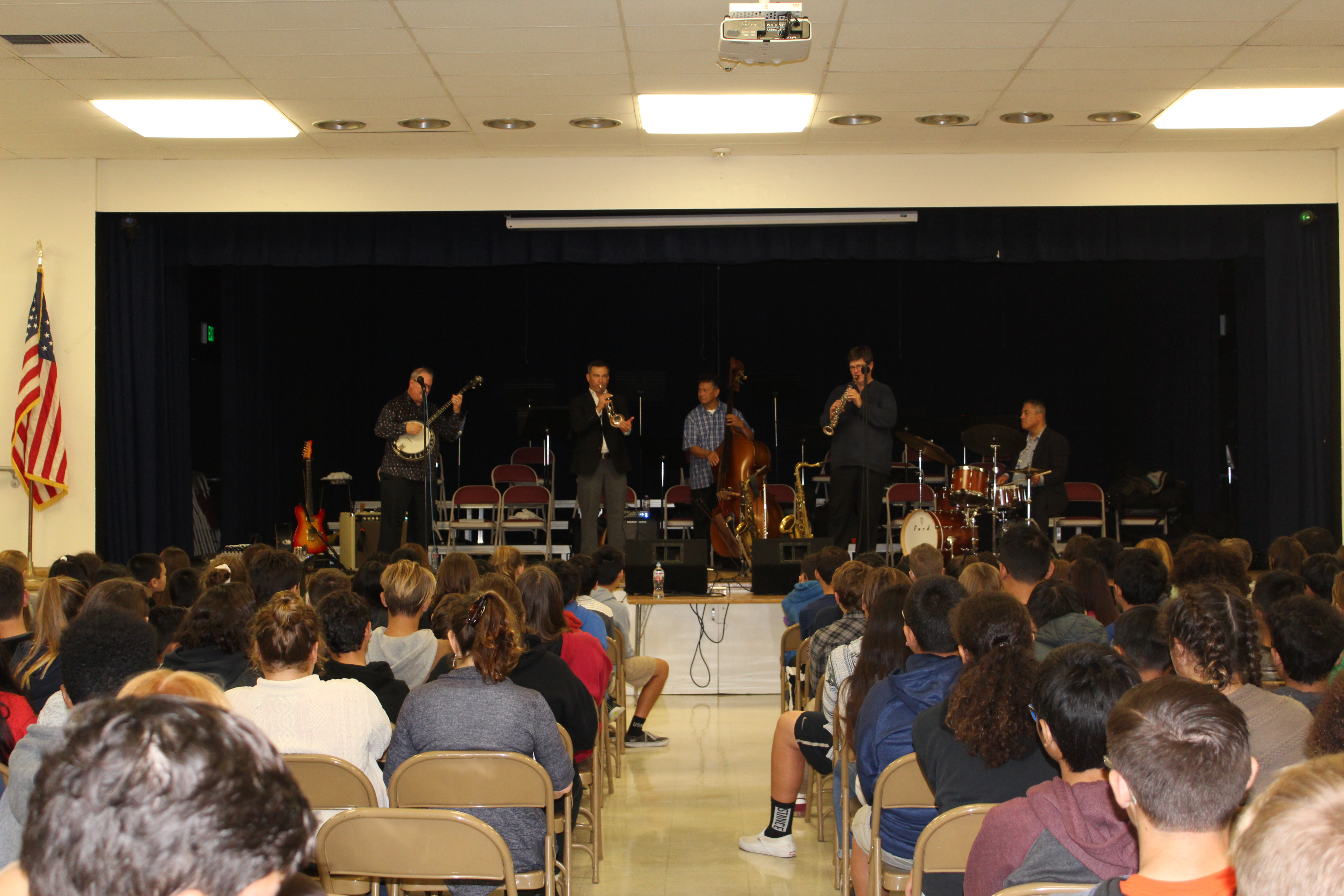 Jazz Musician Assembly courtesy of the Philharmonic
