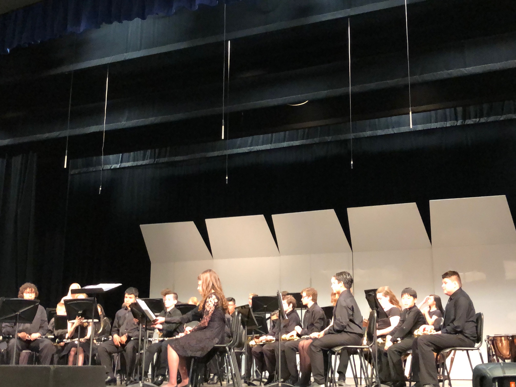 Getting ready to perform for the Chula Vista Music Festival