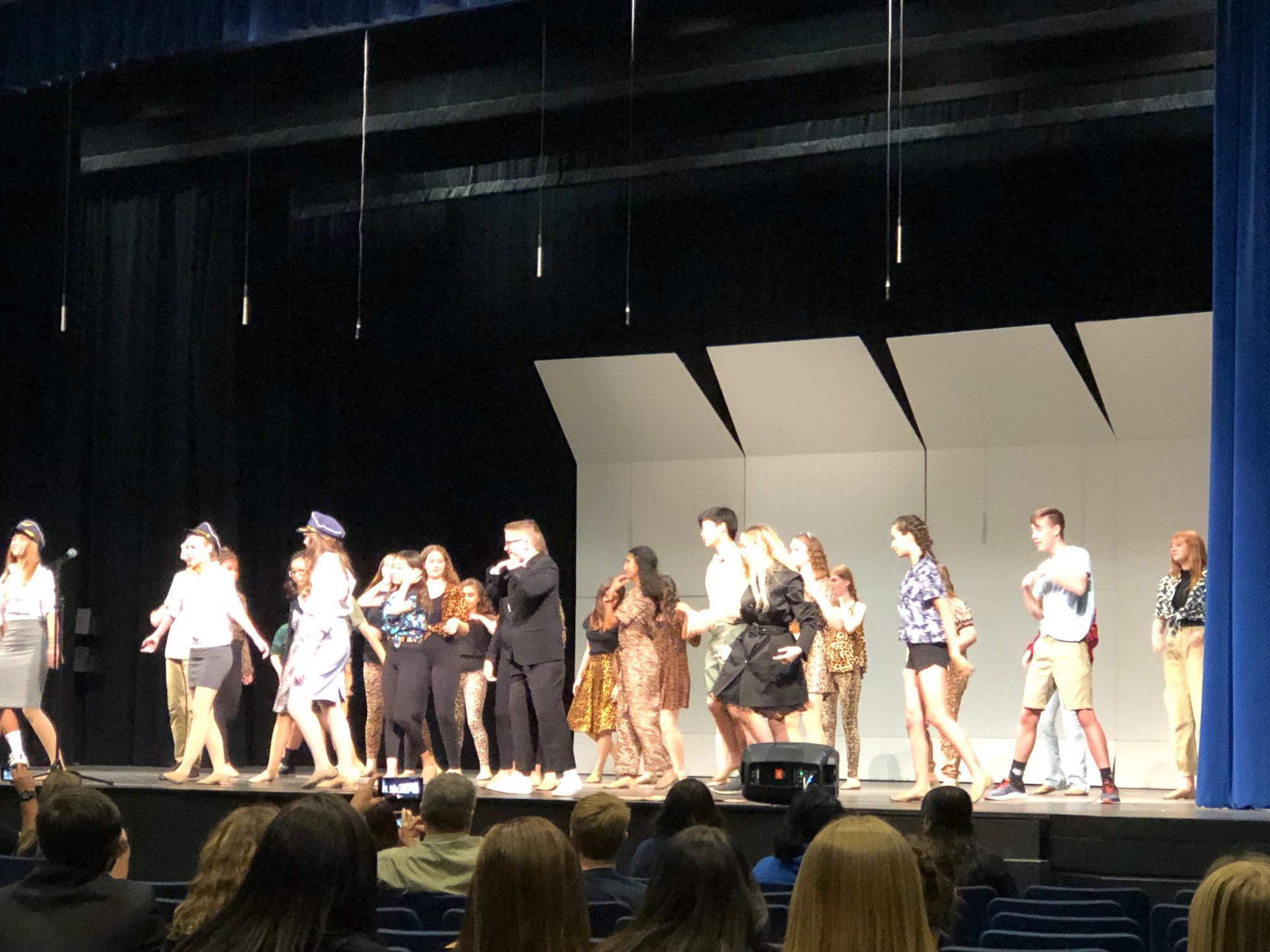 Show Choir took us on a journey through music.