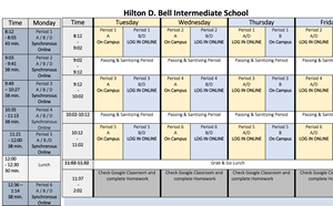 MODIFIED SCHEDULE for 12/15 - 12/18 - article thumnail image