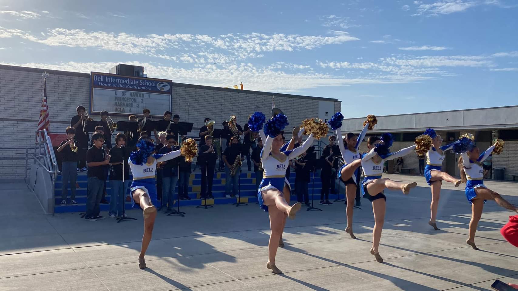 Cheer Team Performing